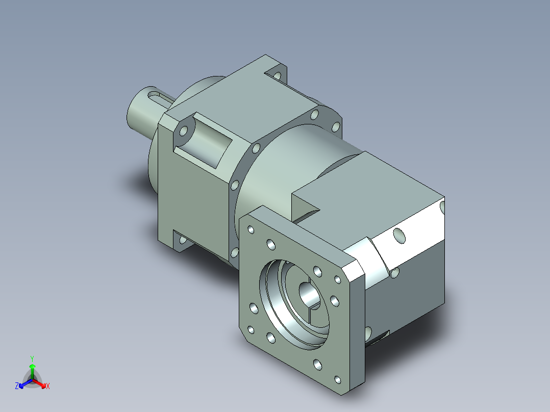 直齿ZPLX180-L3 35-114.3-200-M12.stp主视图