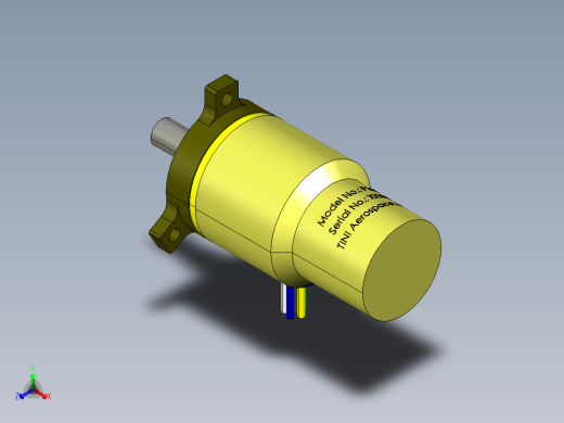 SMA接口47正等轴测缩略图