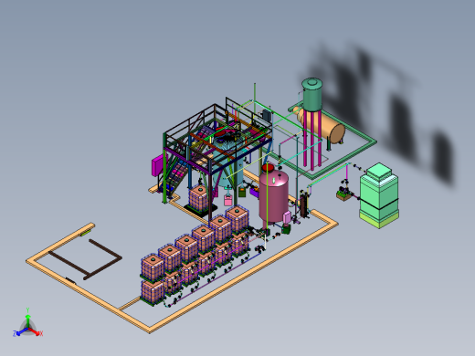 生物柴油生产的成套设备后视缩略图