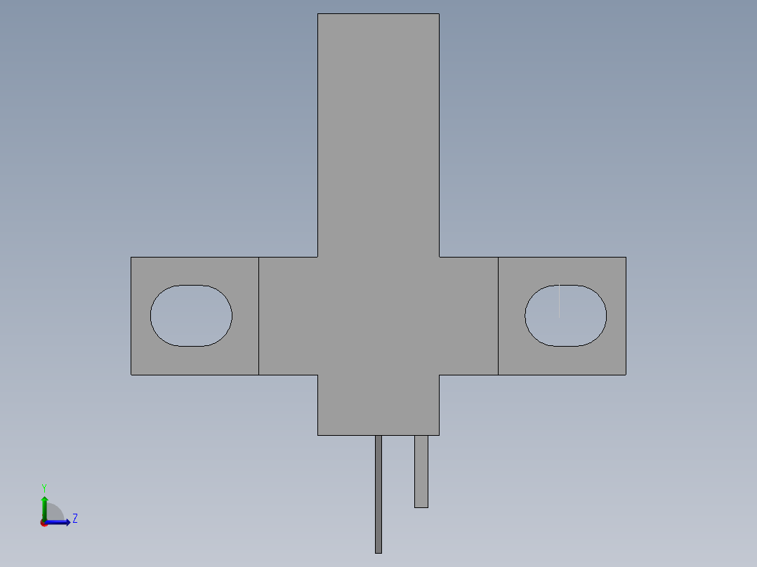 光电开关-EE-SX672（配接线端子）左视图