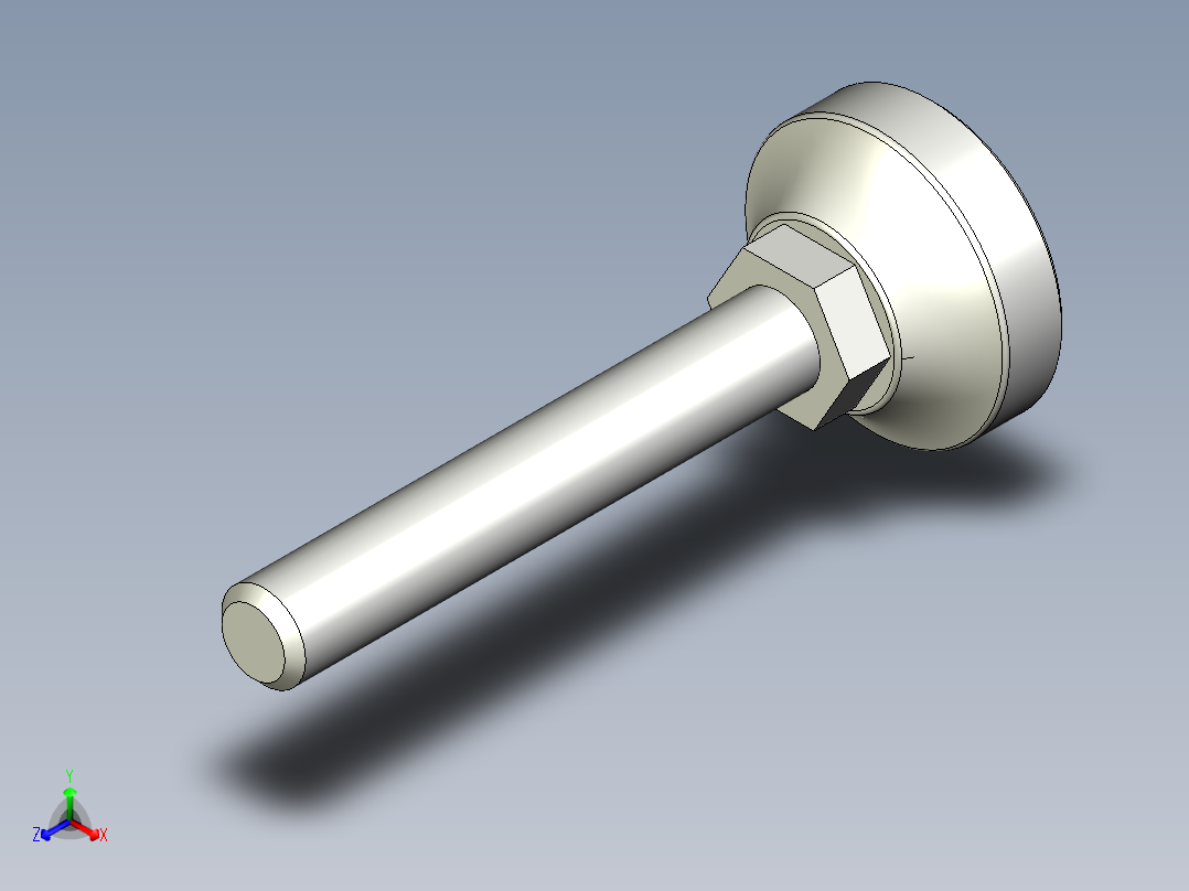 不銹鋼固定腳座1091-3D多系列多零件图纸模型主视图