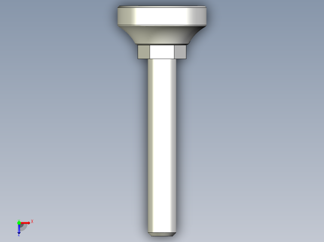 不銹鋼固定腳座1091-3D多系列多零件图纸模型俯视图