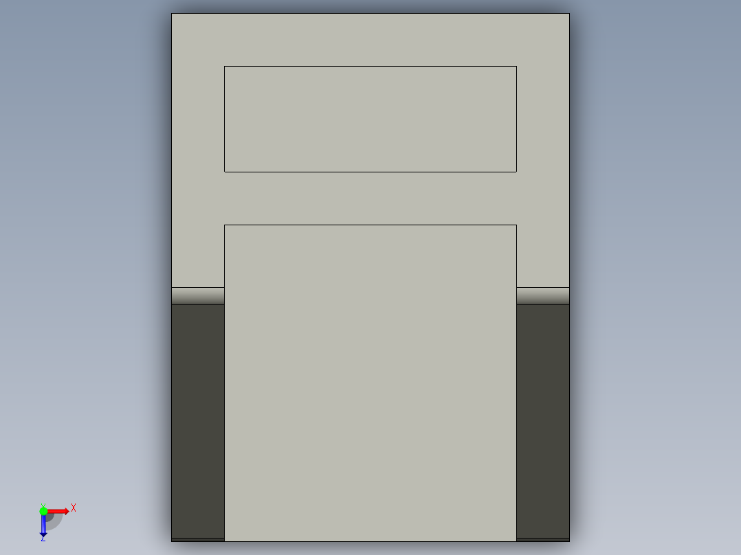 型材-BR 10 SLOT VARIOFIX BLOCK KJN529239俯视图
