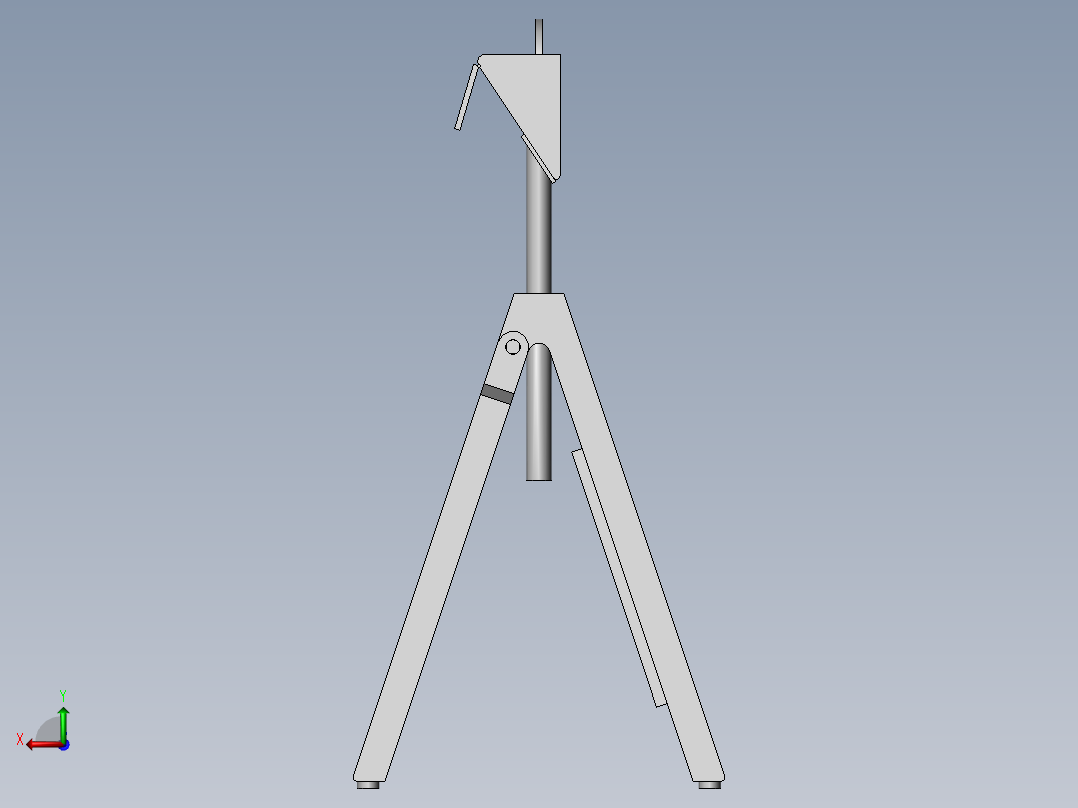 社区安防便携式安防装置后视图