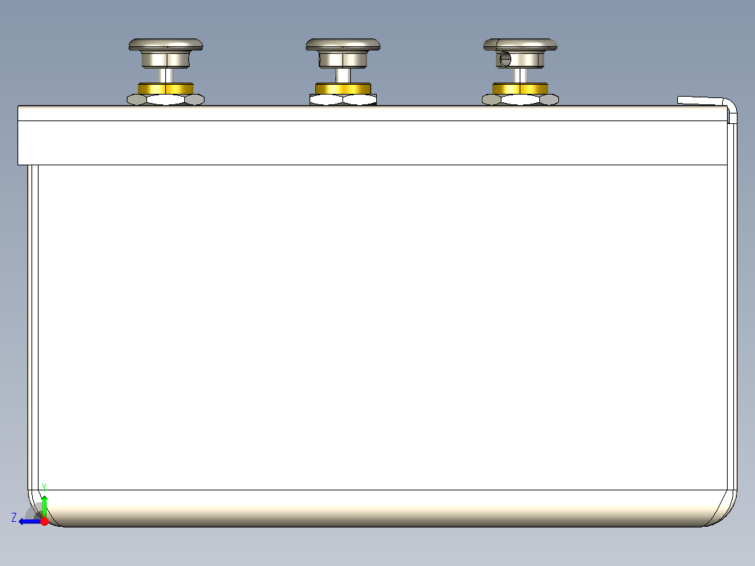 电器柜 电控柜 (109) 机械设计素材右视图