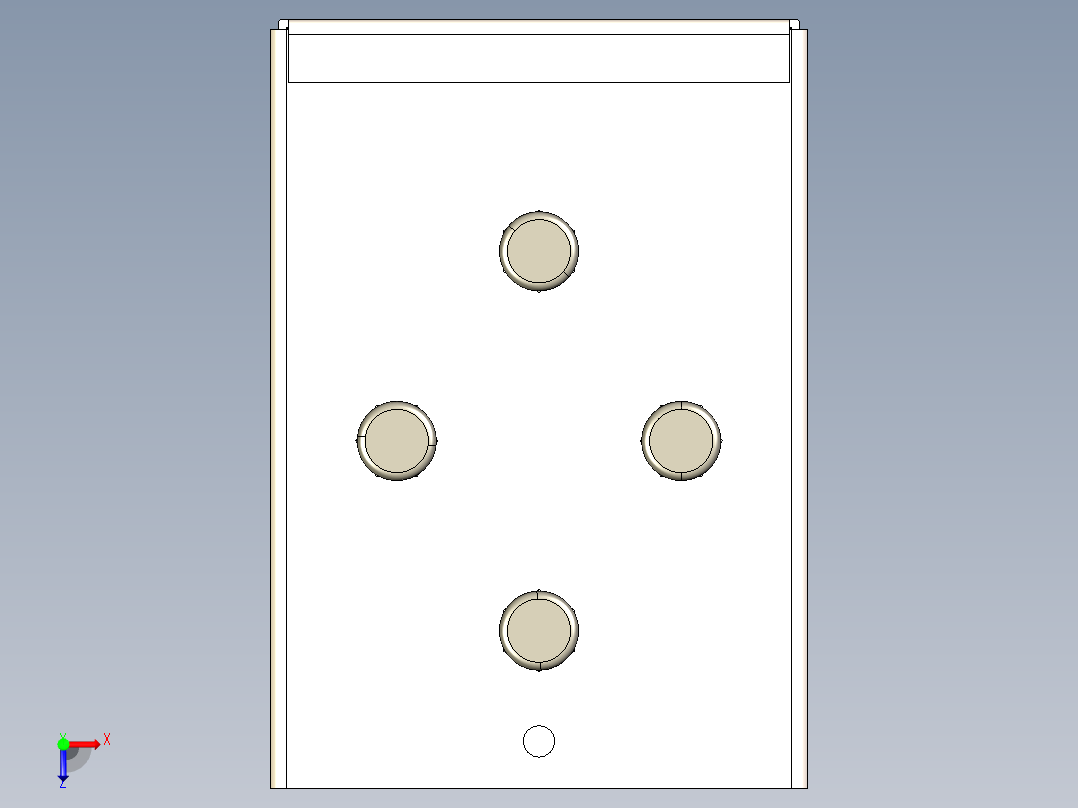 电器柜 电控柜 (109) 机械设计素材俯视图