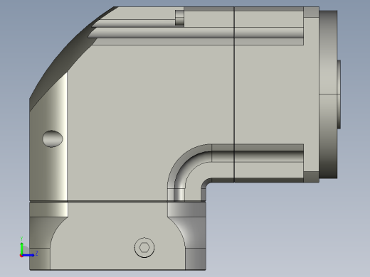 斜齿ZPGH115-L1 24-95-115-M6 KCZ20.STEP左视缩略图