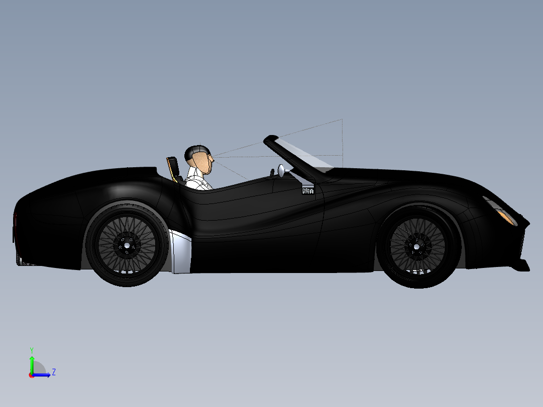 汽车车身 (39)左视图