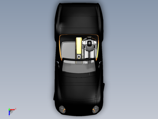汽车车身 (39)俯视缩略图