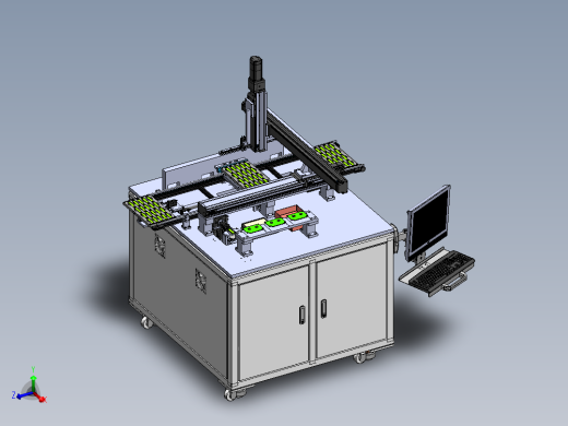 光通讯件烧录自动机