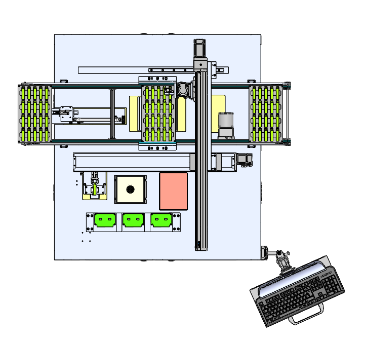 光通讯件烧录自动机