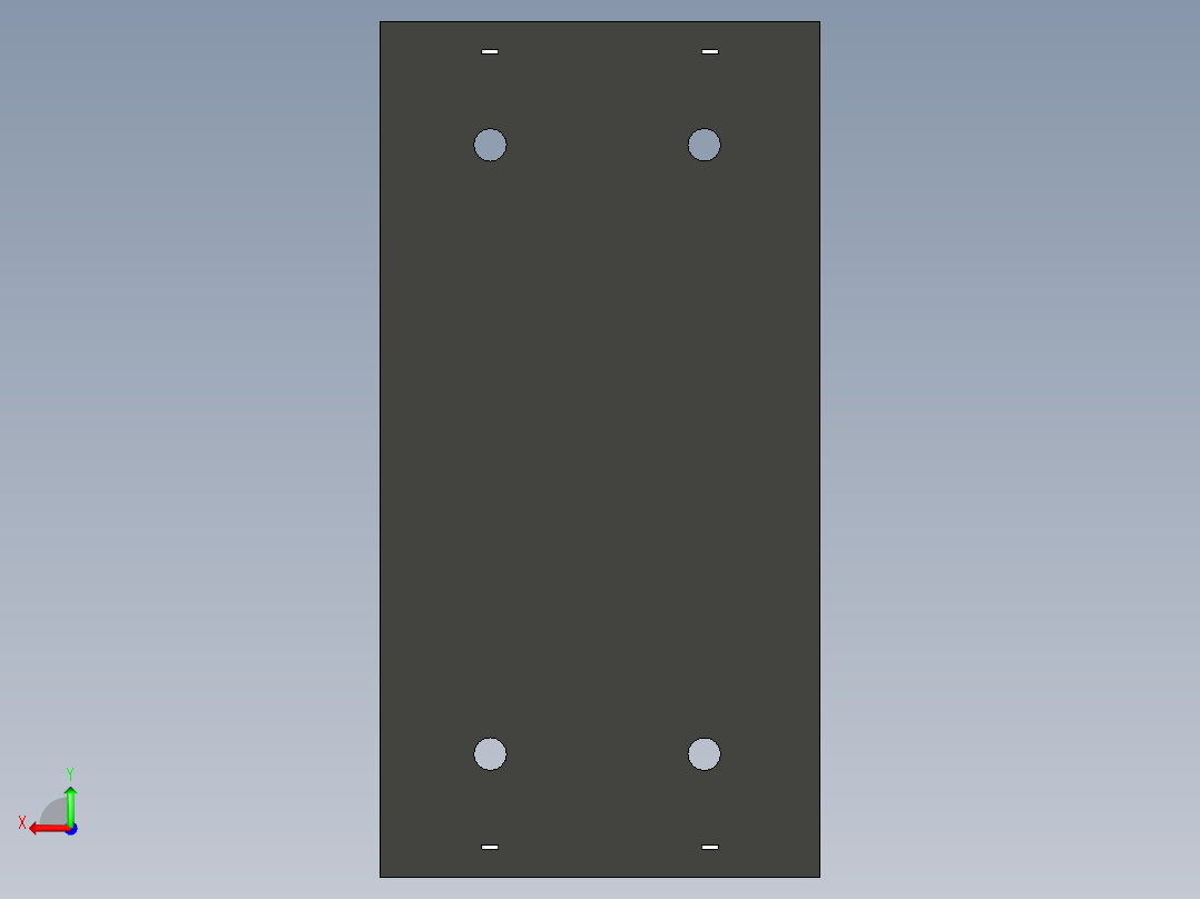 锂离子电池座 18650 2p后视图