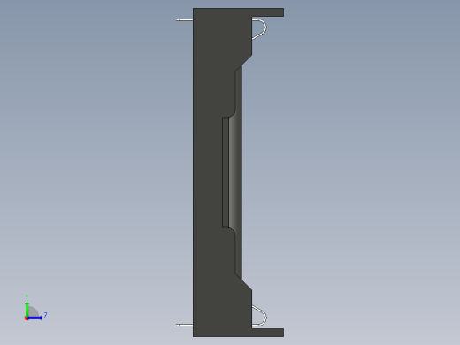 锂离子电池座 18650 2p左视缩略图