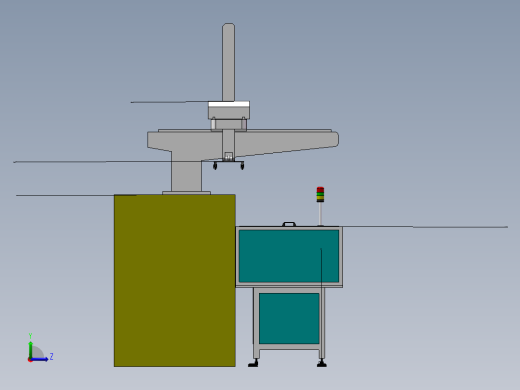 注塑嵌件上料机sw18可编辑左视缩略图