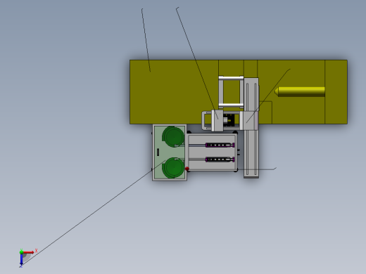 注塑嵌件上料机sw18可编辑俯视缩略图