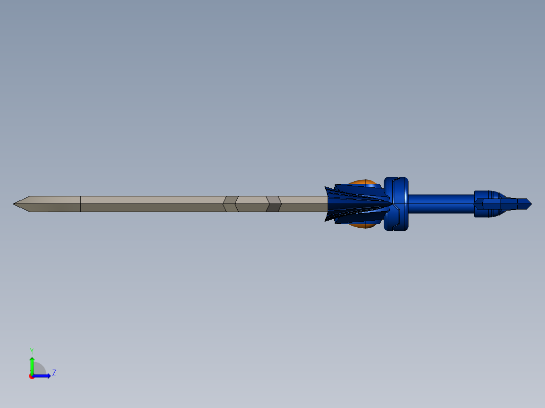 剑、宝剑(163)左视图
