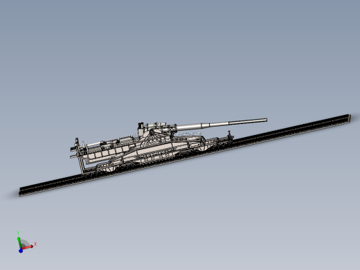 古斯塔夫巨炮与多拉巨炮 STL