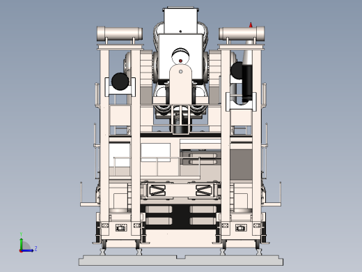 古斯塔夫巨炮与多拉巨炮 STL左视缩略图