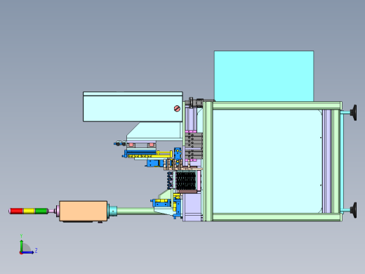 圆片油槽分选机sw20可编辑左视缩略图