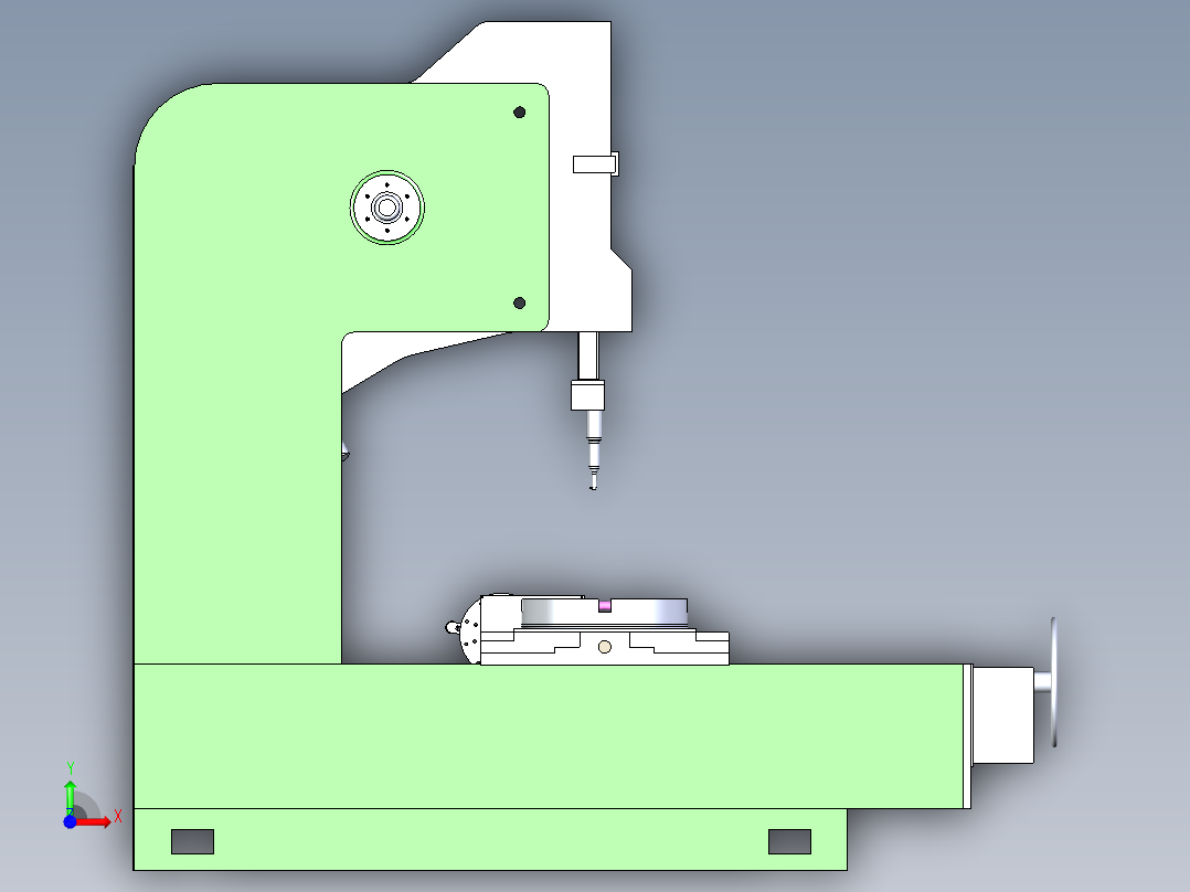 B2003991-插槽机前视图