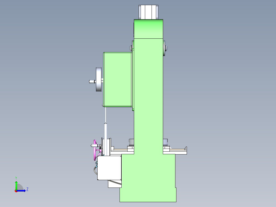 B2003991-插槽机左视图