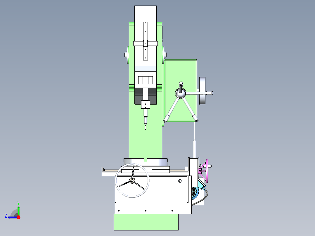 B2003991-插槽机右视图
