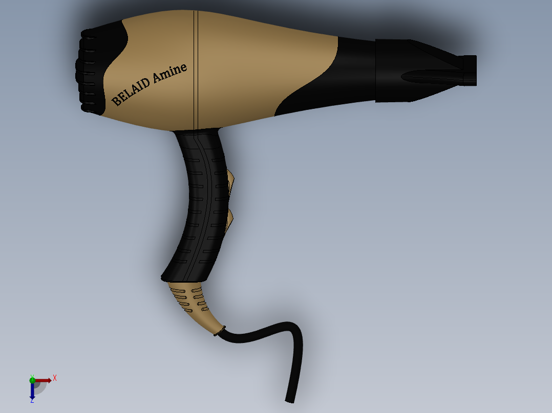 吹风机(25)俯视图