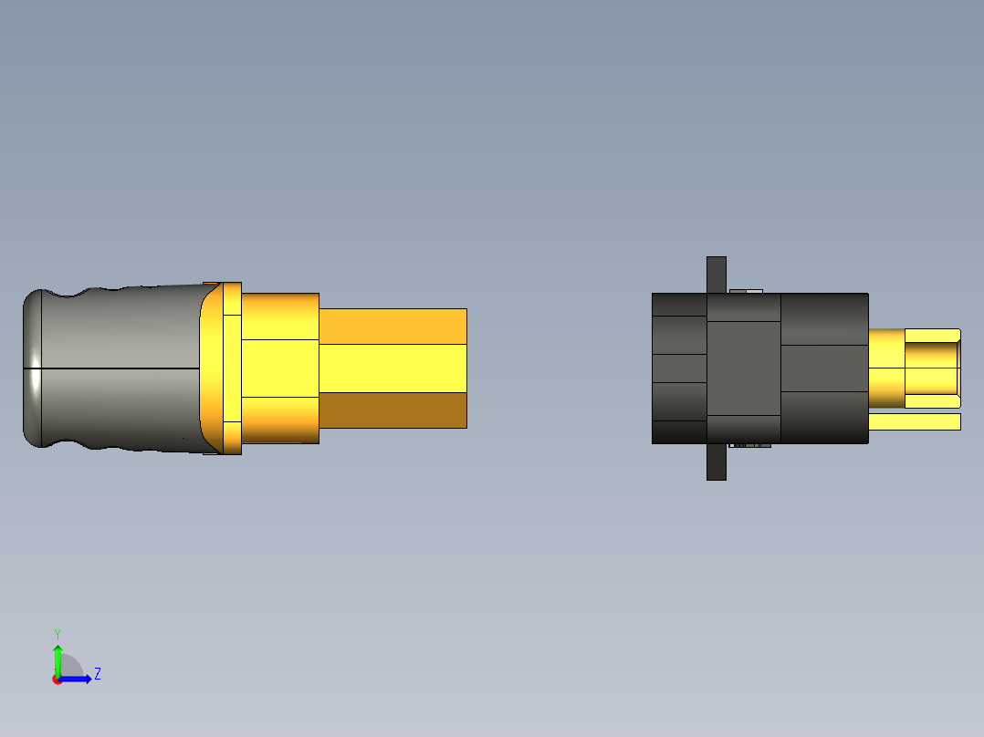 接插件(151)左视图