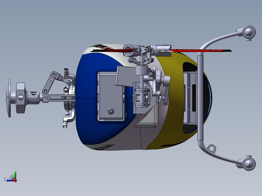 直升机(17)右视图