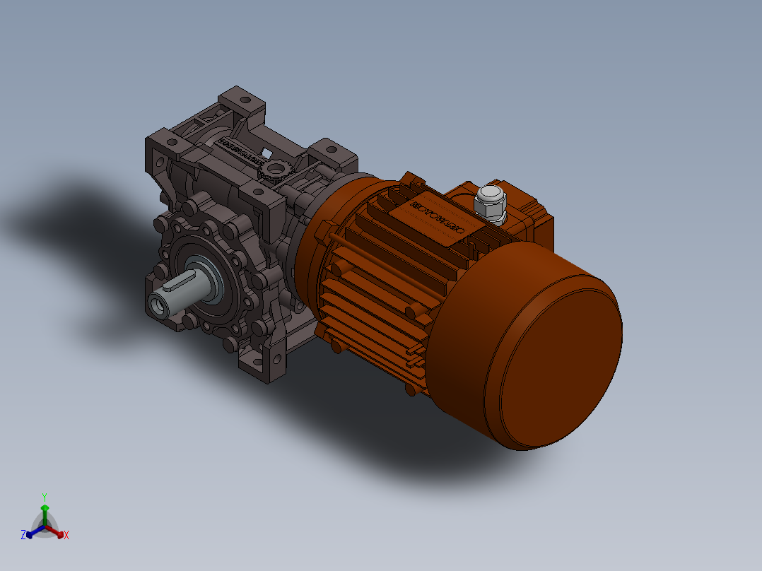 减速机motoreductor-motovario-1.snapshot.5正等轴测图