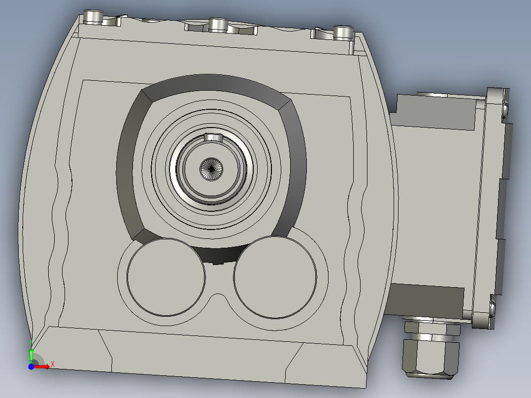 TR38-E075-4P-3672-M1-I前视图