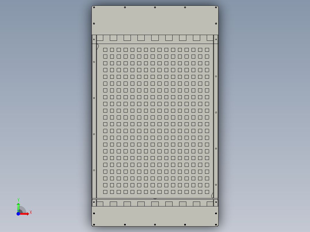 大晶粒盘组前视图