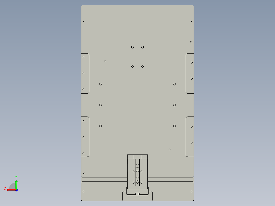 大晶粒盘组后视图
