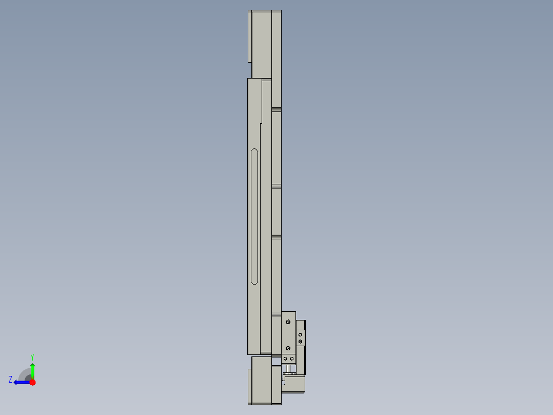 大晶粒盘组右视图