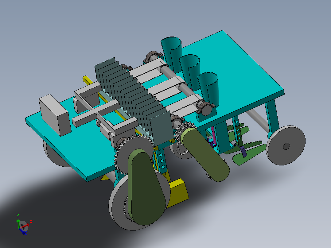 多用种苗移送机设计【含SW三维图】