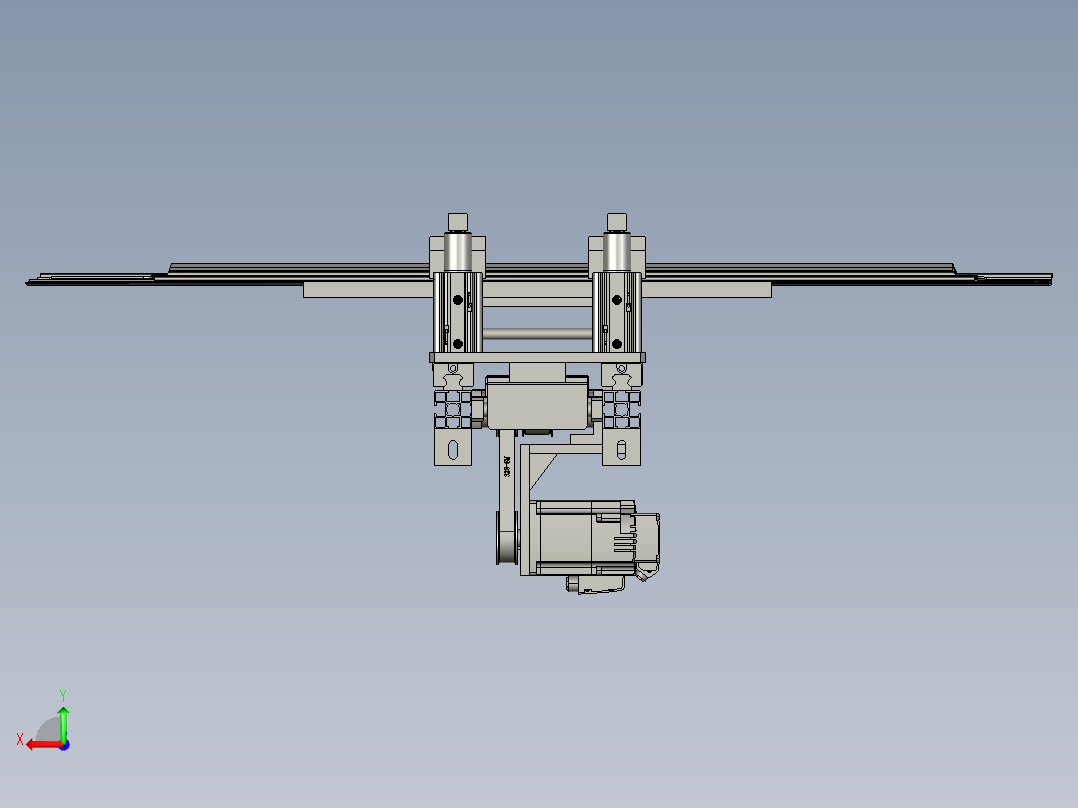 夹具垫铝组装HM1后视图