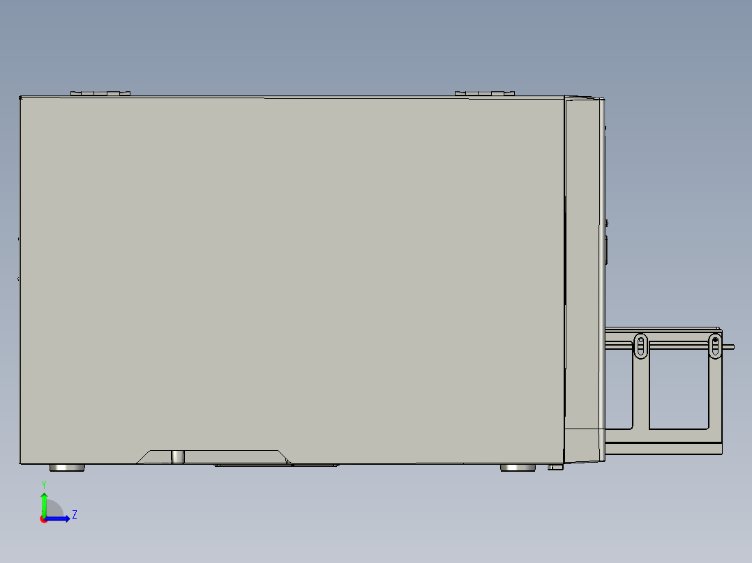 打印机装配--左视图