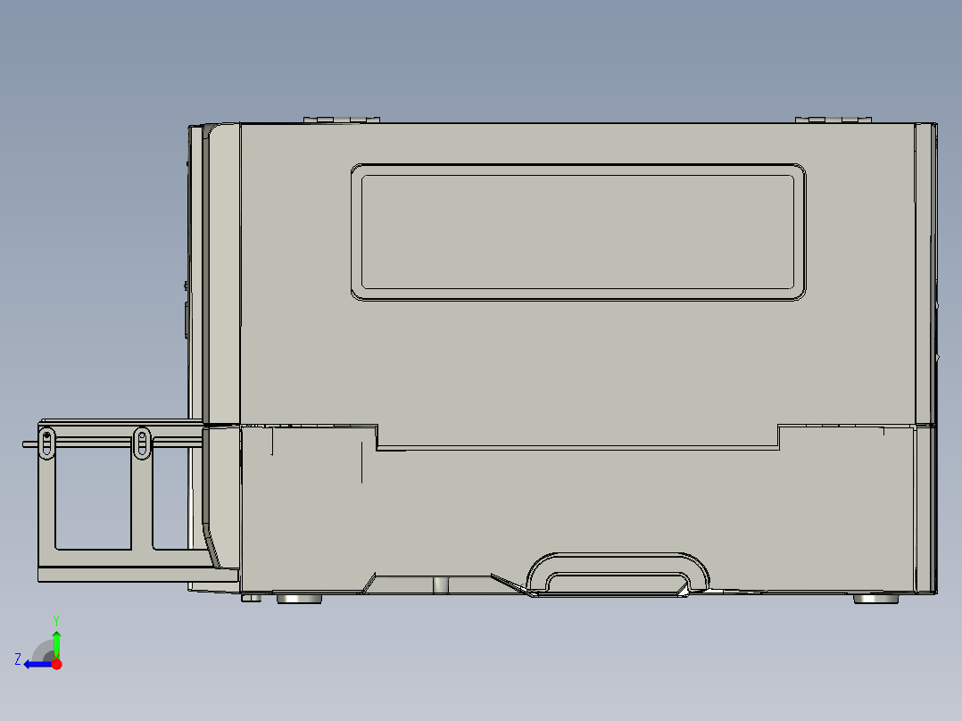 打印机装配--右视图