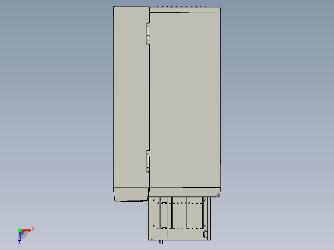 打印机装配--俯视图