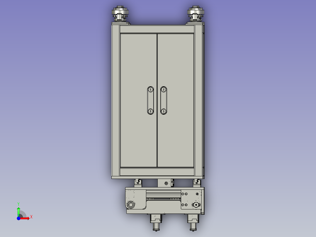 BK13244-08-6000输送带移栽组件前视图