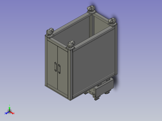 BK13244-08-6000输送带移栽组件正等轴测缩略图