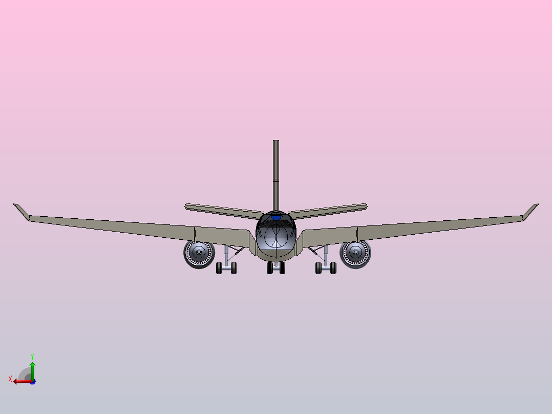 A330-200是一种缩短的远程机型后视图