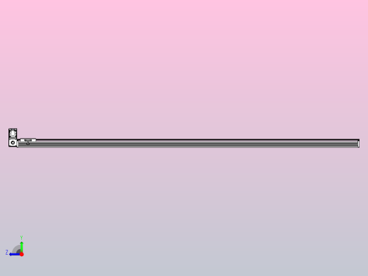 皮带直线轴半封闭可选导轨TPA-HNB-120D-110-L2600-LU-Y-P40-N3右视缩略图