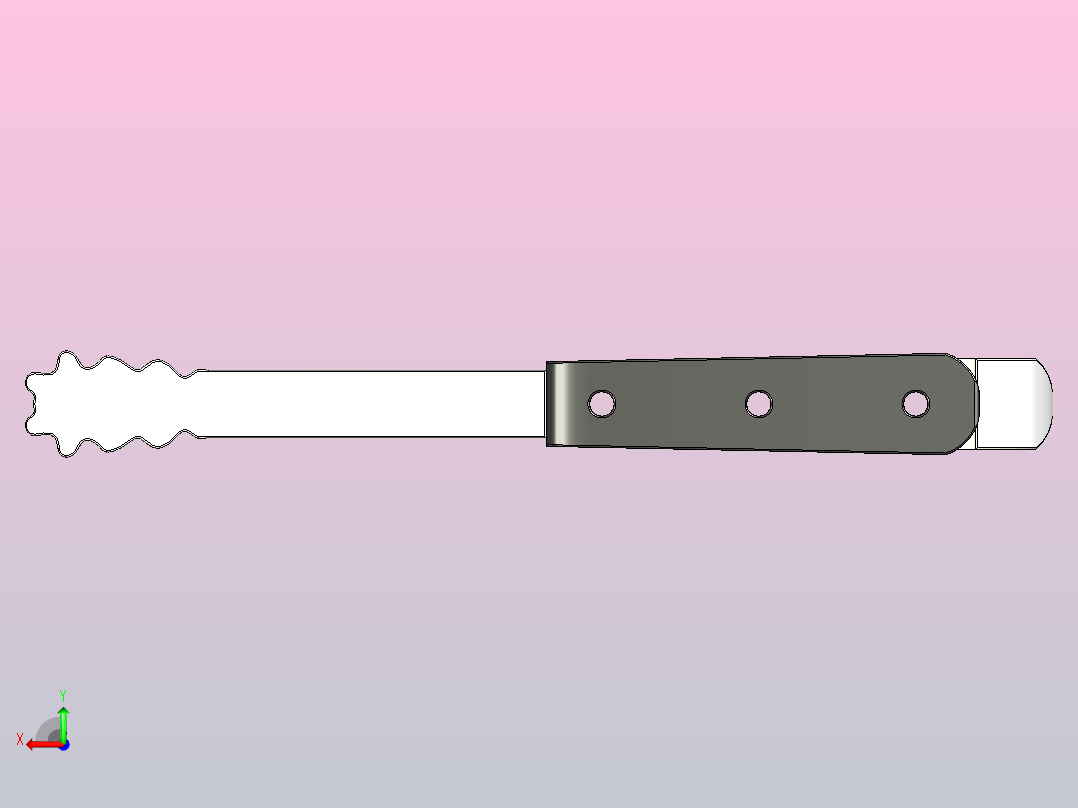 不锈钢塑料柄厨房钳，用于烹饪、烧烤、自助餐和上菜后视图