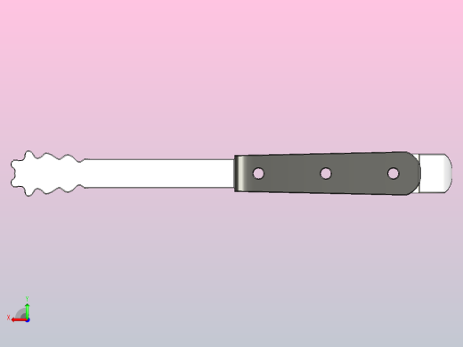 不锈钢塑料柄厨房钳，用于烹饪、烧烤、自助餐和上菜后视缩略图