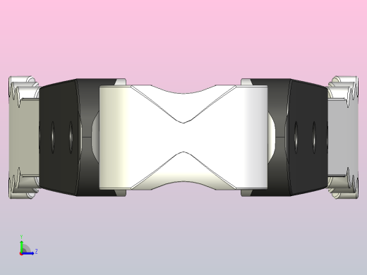 不锈钢塑料柄厨房钳，用于烹饪、烧烤、自助餐和上菜左视缩略图