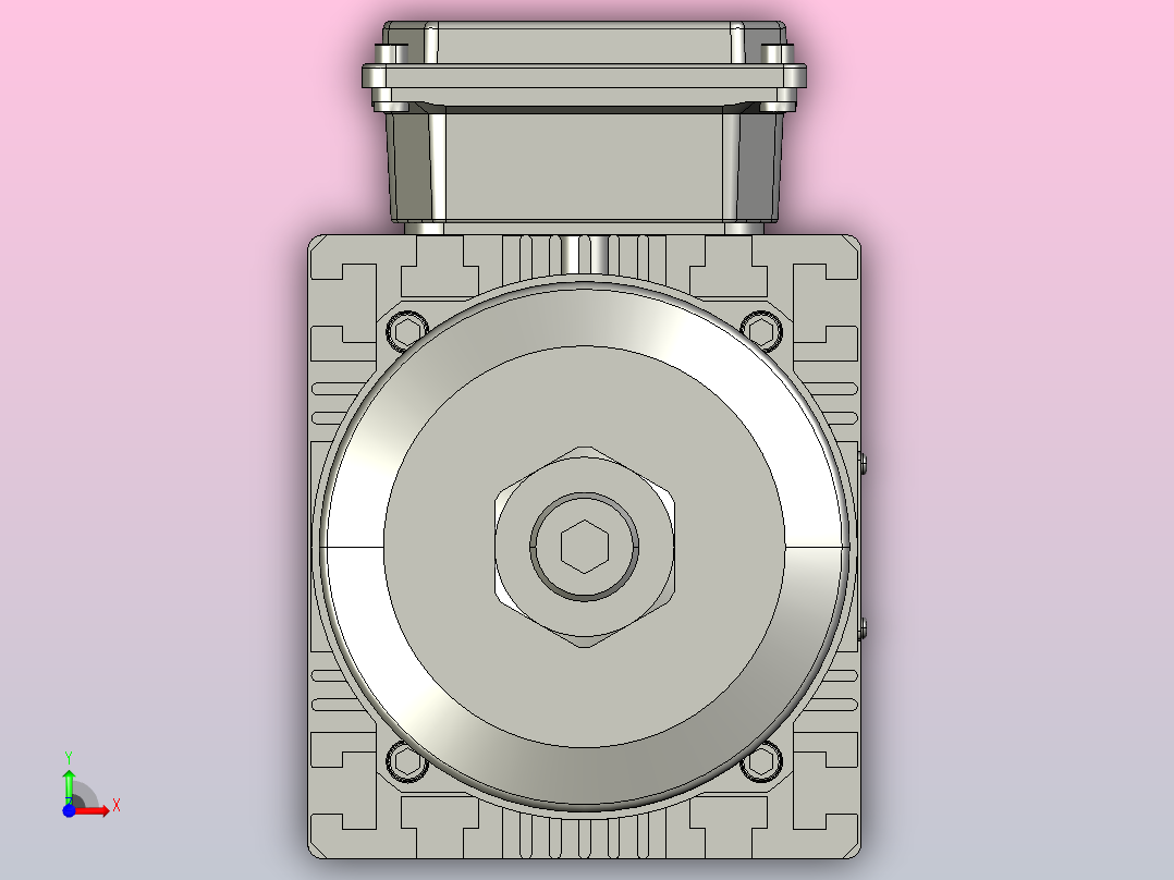 JTH7180D-S03P5.50-SCF30锯切电主轴前视图