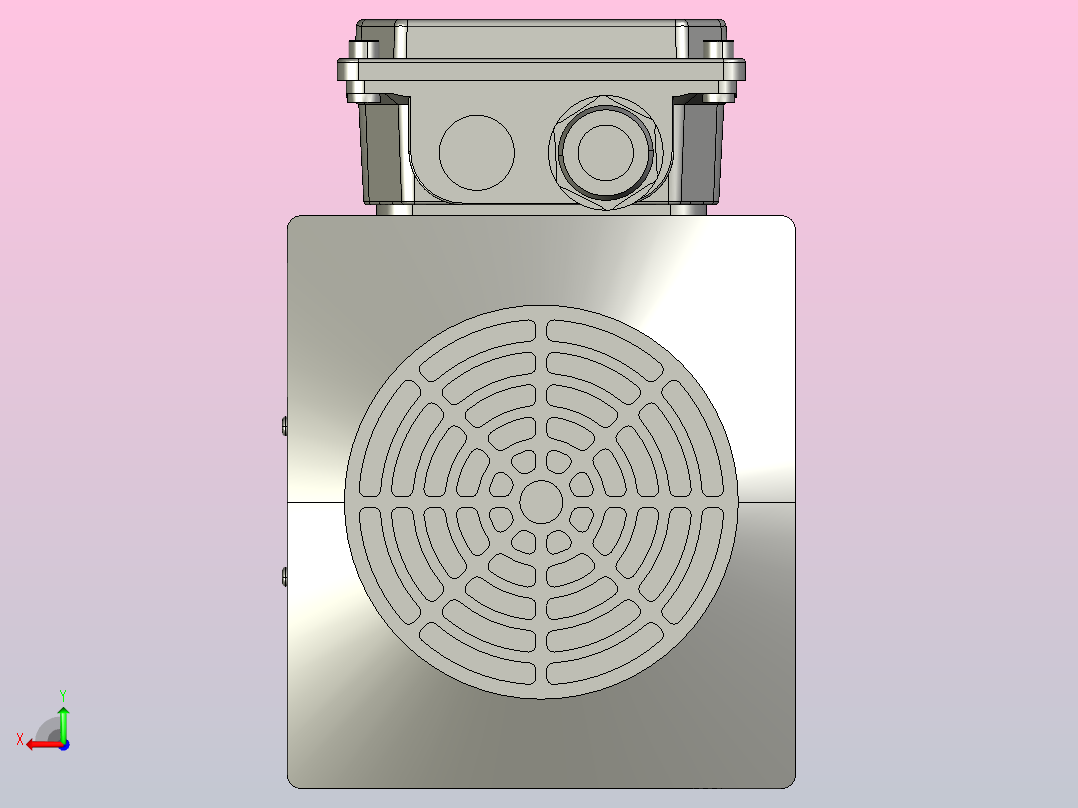 JTH7180D-S03P5.50-SCF30锯切电主轴后视图