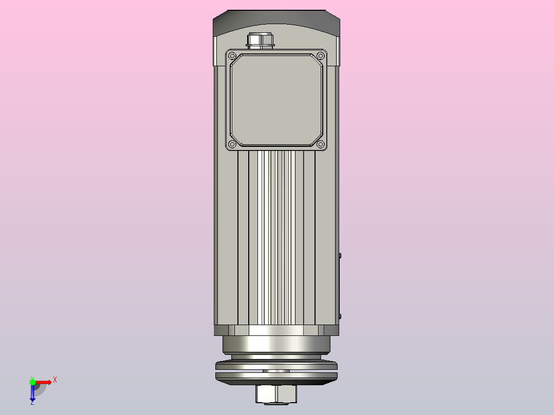JTH7180D-S03P5.50-SCF30锯切电主轴俯视图