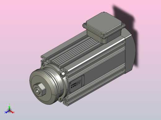 JTH7180D-S03P5.50-SCF30锯切电主轴正等轴测缩略图